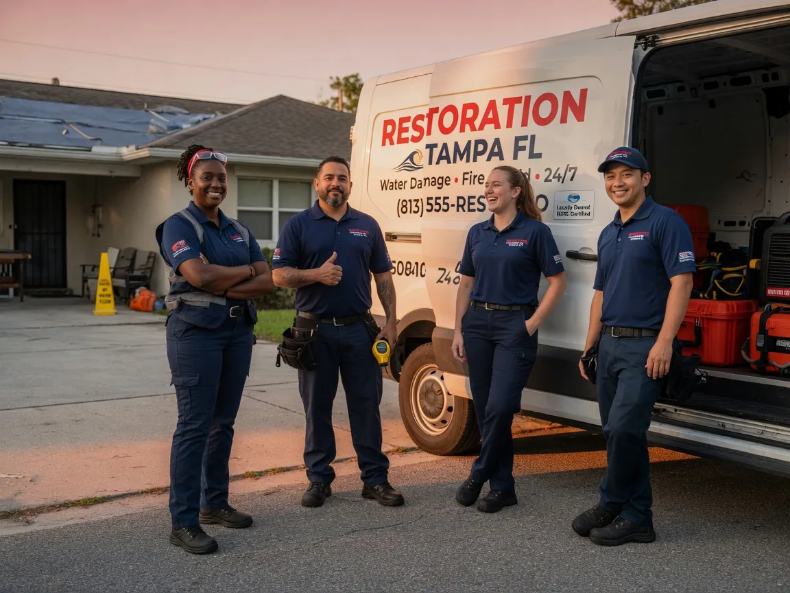 Water Damage Restoration company in Huntsville, OH