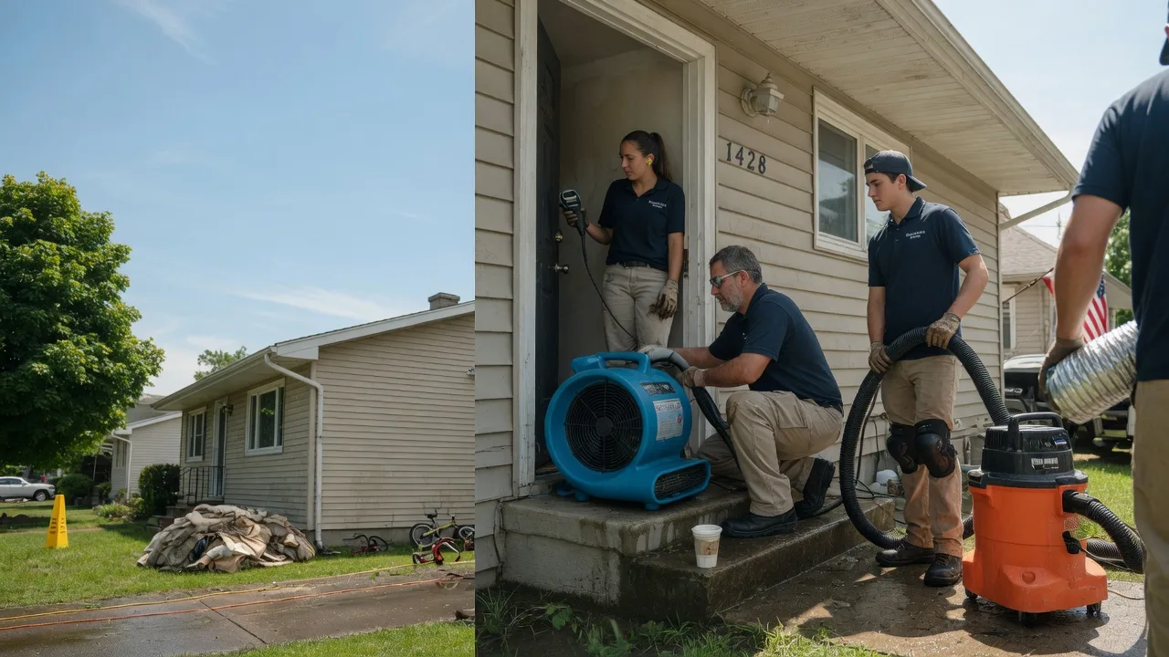 Water Damage Restoration in Huntsville, OH near me